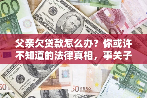 武汉父亲欠贷款怎么办？你或许不知道的法律真相，事关子女未来