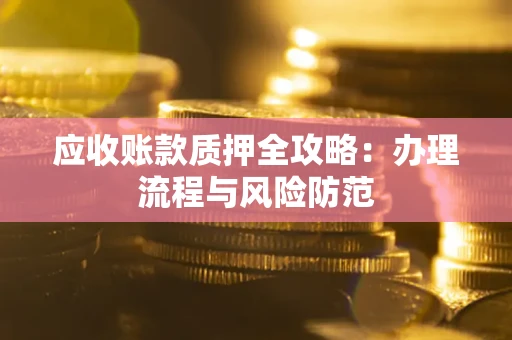 武汉应收账款质押全攻略：办理流程与风险防范