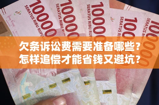 武汉欠条诉讼费需要准备哪些？怎样追偿才能省钱又避坑？