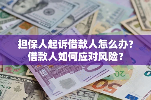 武汉担保人起诉借款人怎么办？借款人如何应对风险？